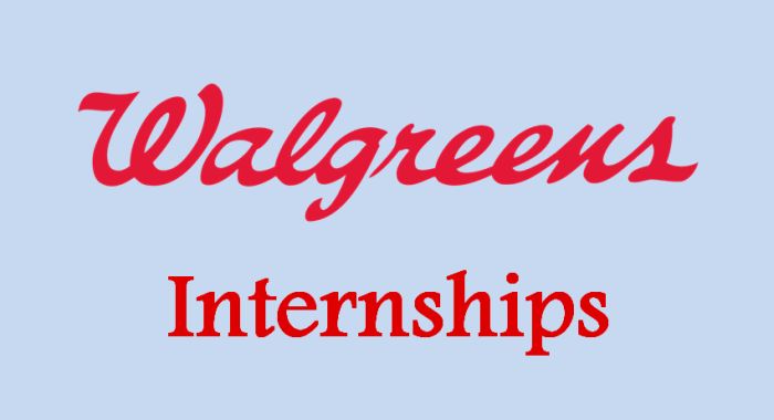 Walgreens Community Management and Pharmacy Internships