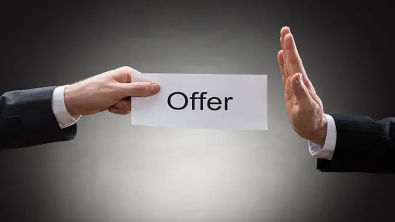 How to Reject an Internship Offer