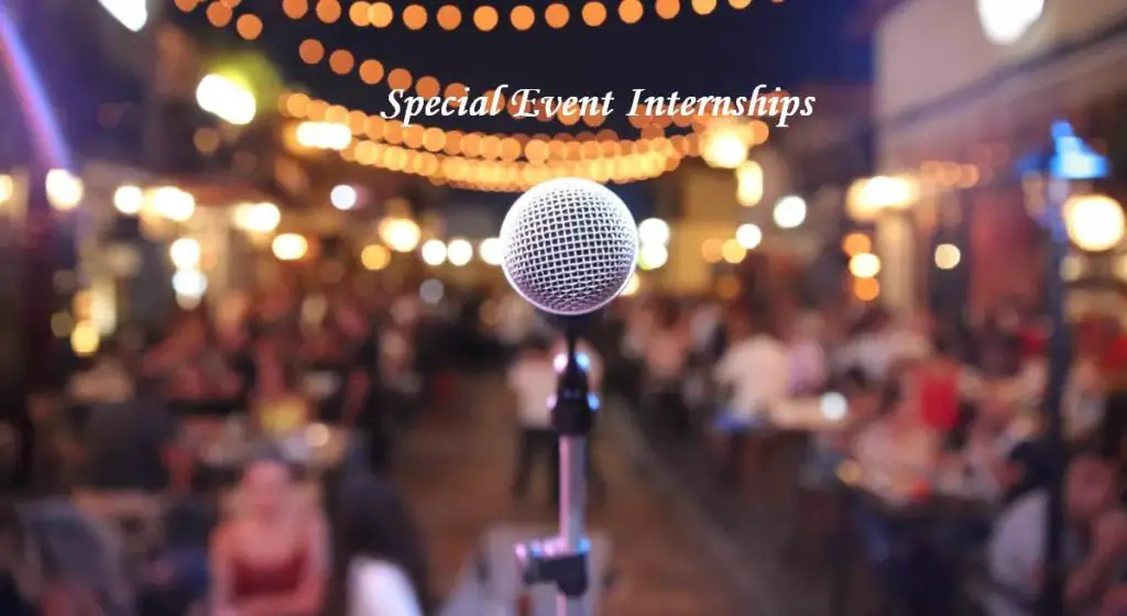Special Events Internships