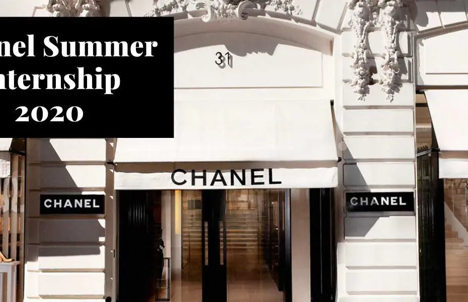 Chanel Summer Internship 2020