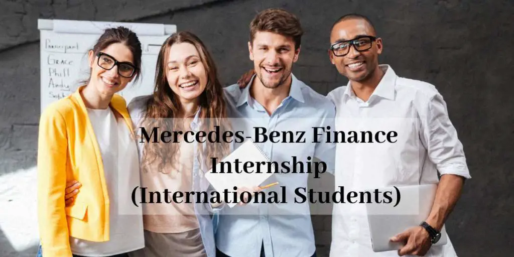 Mercedes-Benz International Internship in Finance (3 Positions)