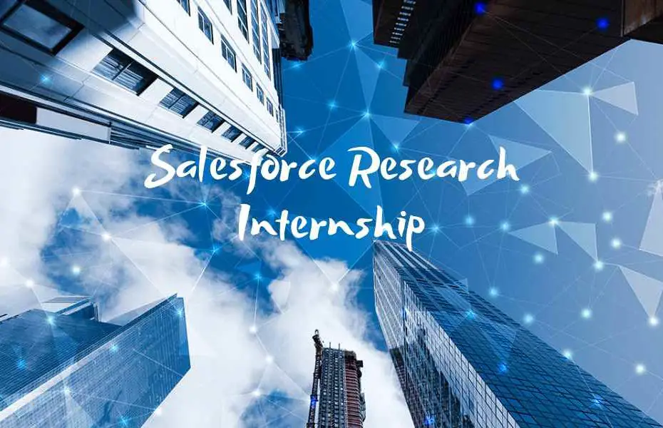 Salesforce Research Internship 2020 