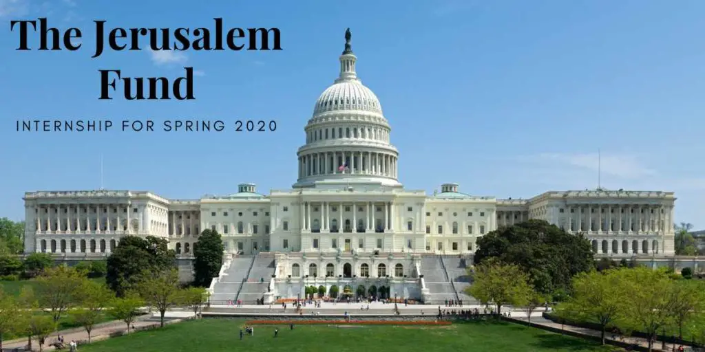 The Jerusalem Fund Internship for Spring 2020