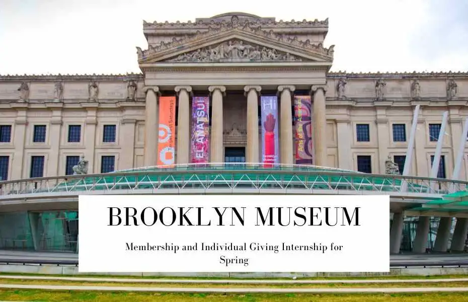 Brooklyn Museum Membership and Individual Giving Internship for Spring