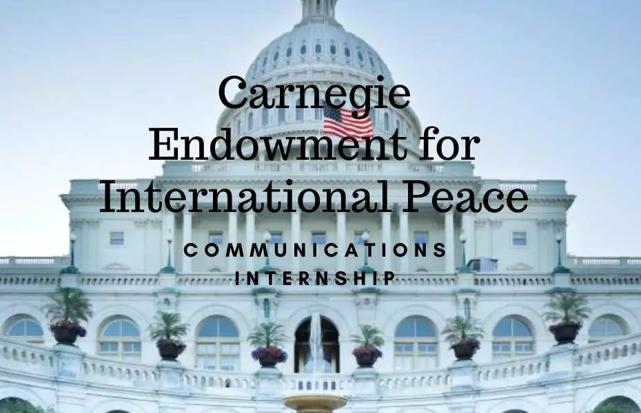 Carnegie Endowment for International Peace Communications Internship