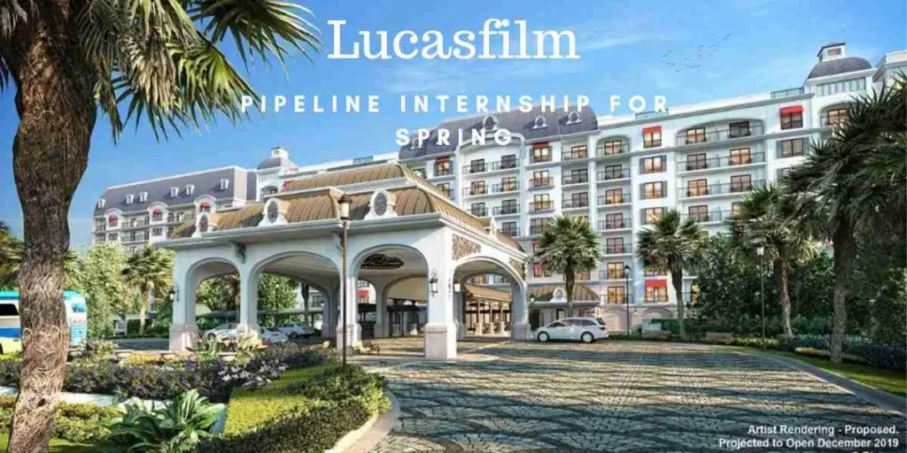 Lucasfilm Pipeline Internship for Spring