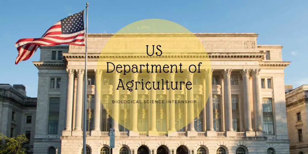 US Department of Agriculture Biological Science Internship