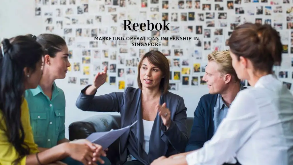 Reebok Marketing Operations Internship in Singapore