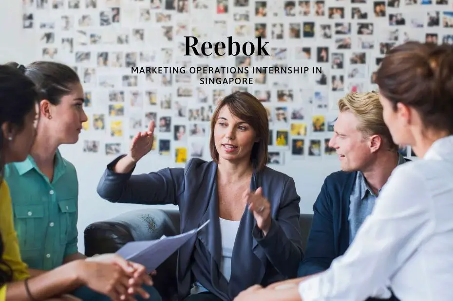 Reebok Marketing Operations Internship in Singapore