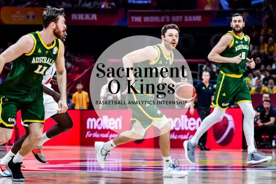 Sacramento Kings Basketball Analytics Internship