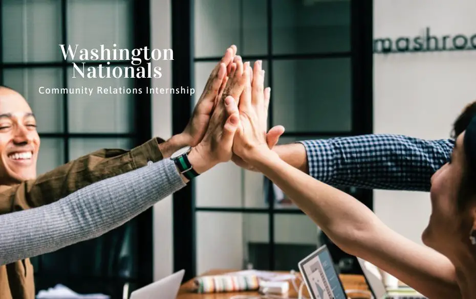 Washington Nationals Community Relations Internship