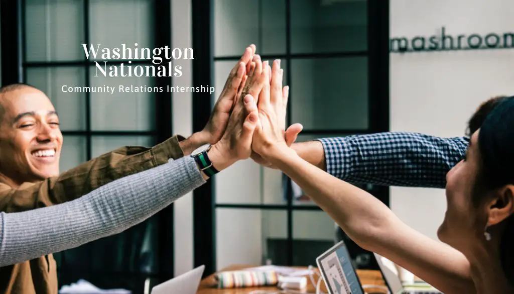 Washington Nationals Community Relations Internship