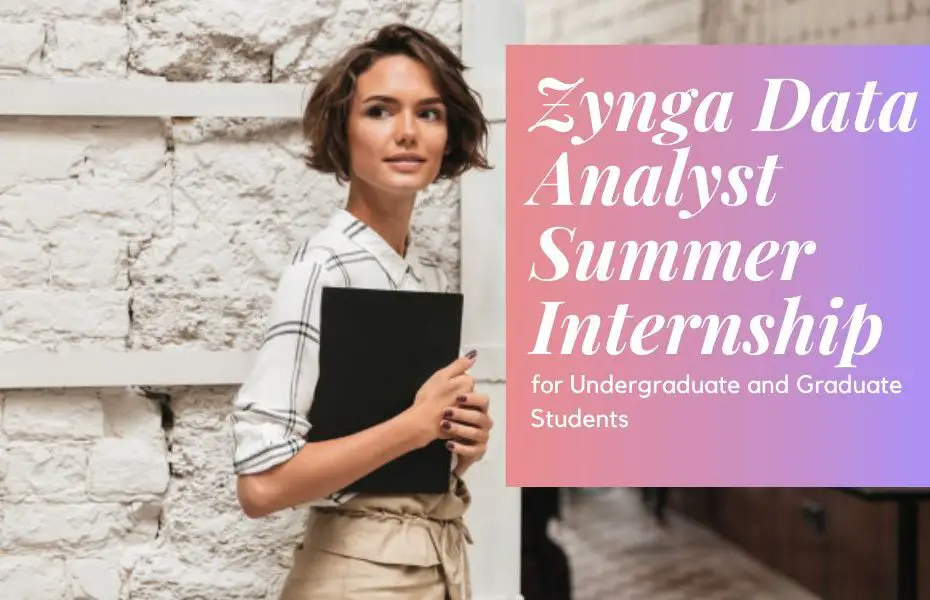 Zynga Data Analyst Summer Internship