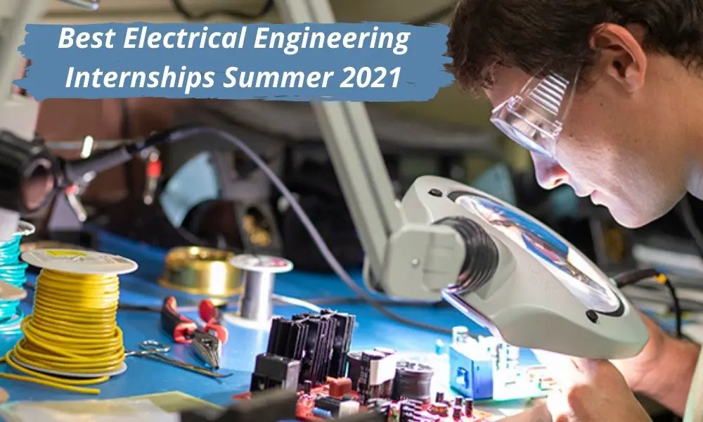 Summer jobs for electrical engineering students