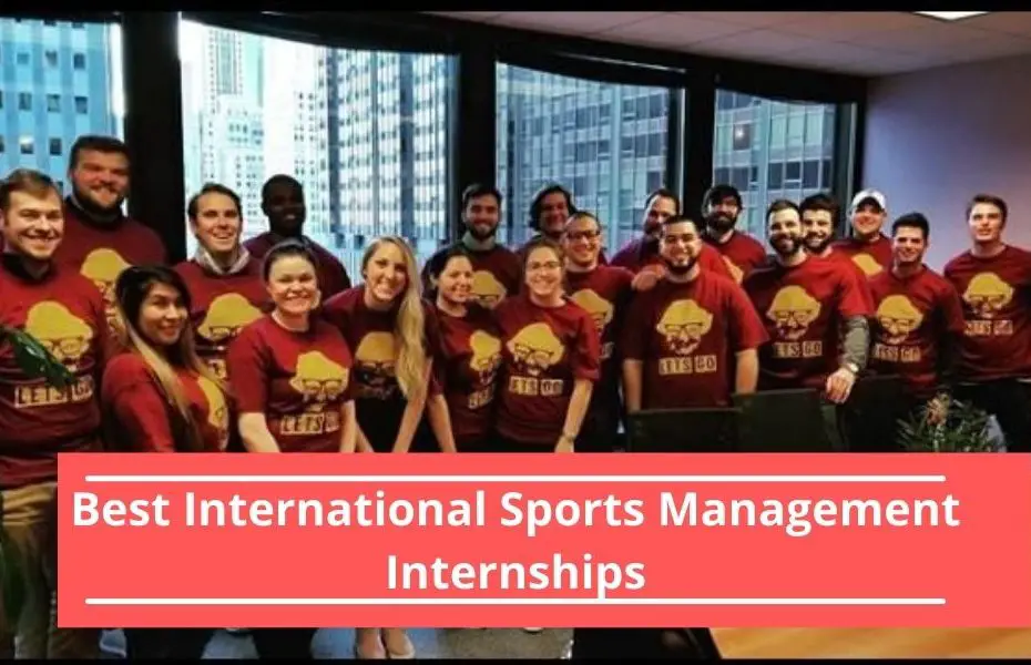 Best International Sports Management Internships