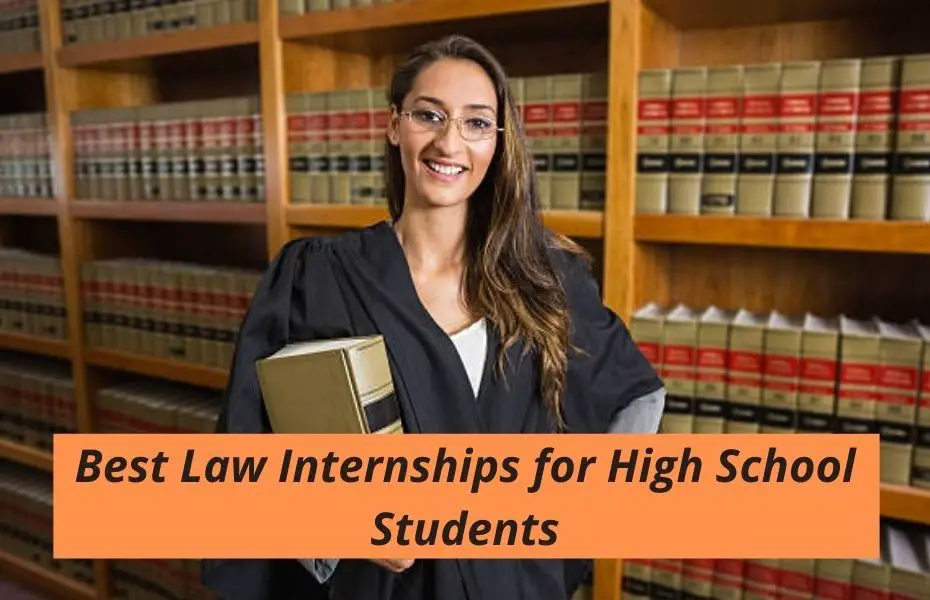 Law Internships For High School Students